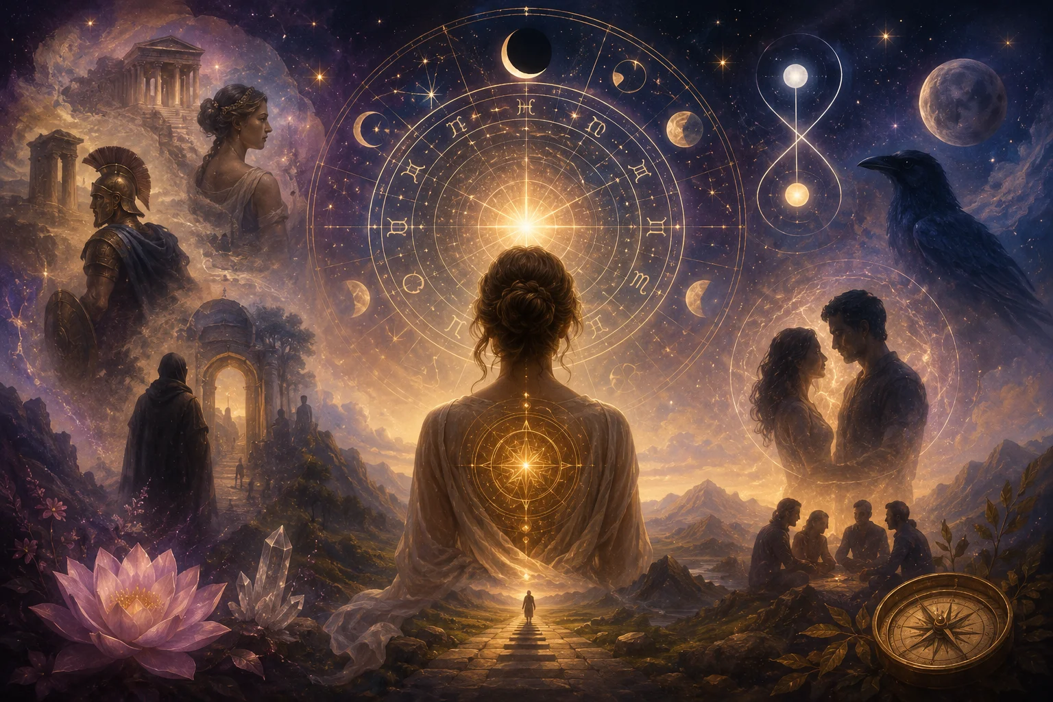 Astrologie karmique : décryptez vos mémoires passées