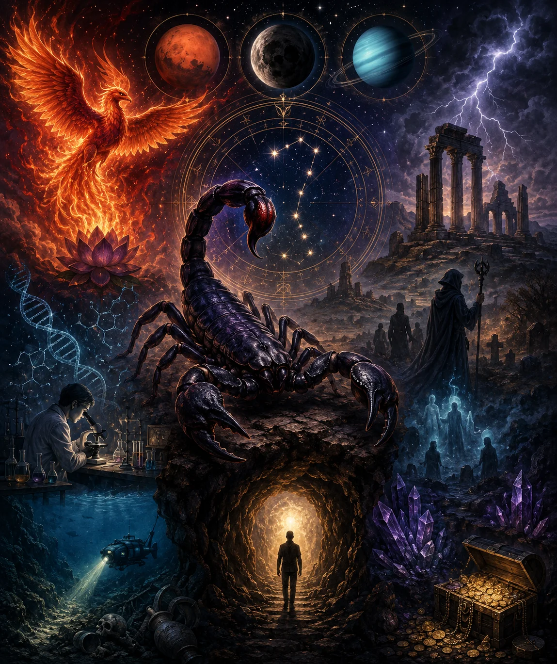 Le signe astrologique du Scorpion
