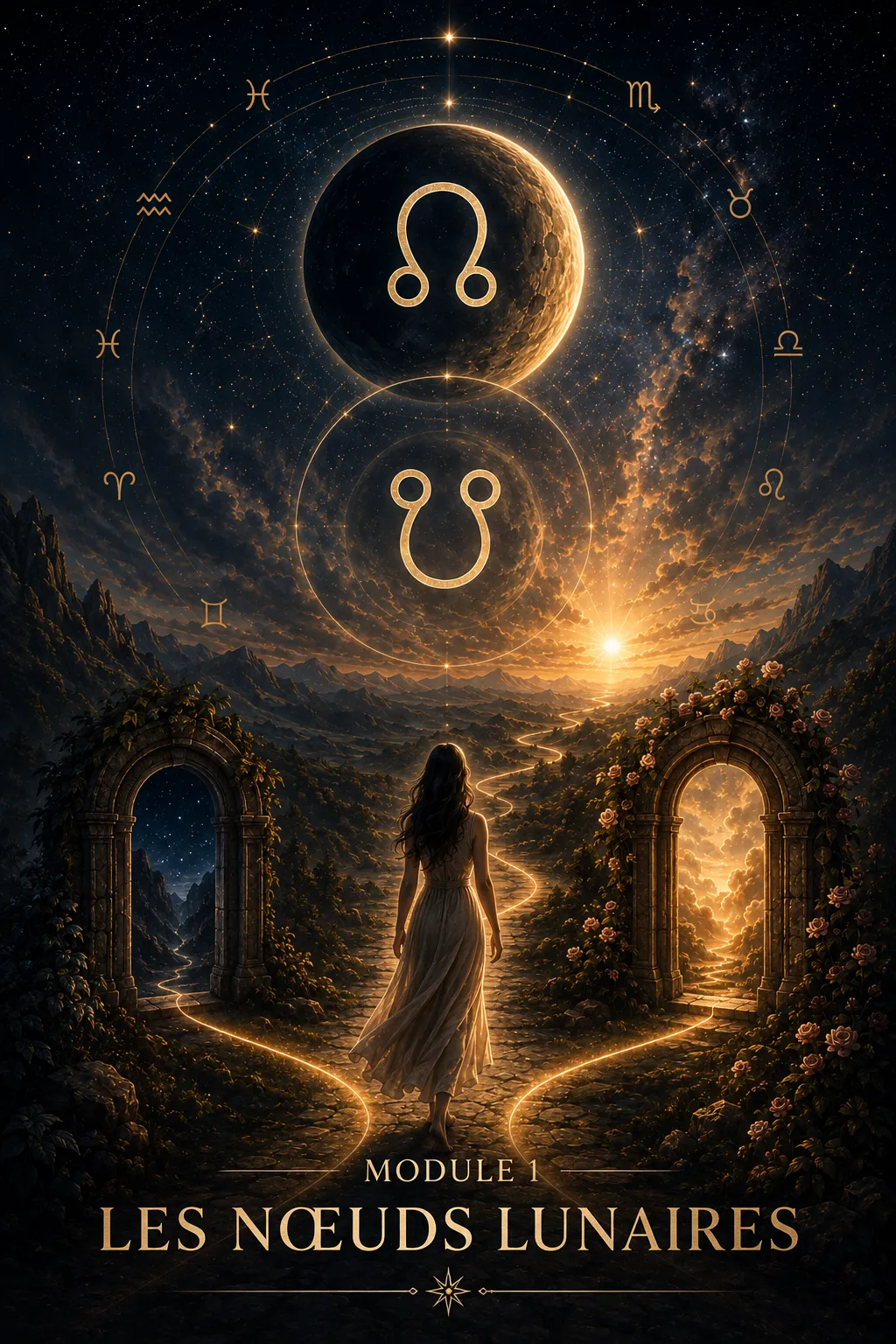 Module 1 - Les Nœuds Lunaires : décrypter le chemin d'évolution de l'âme